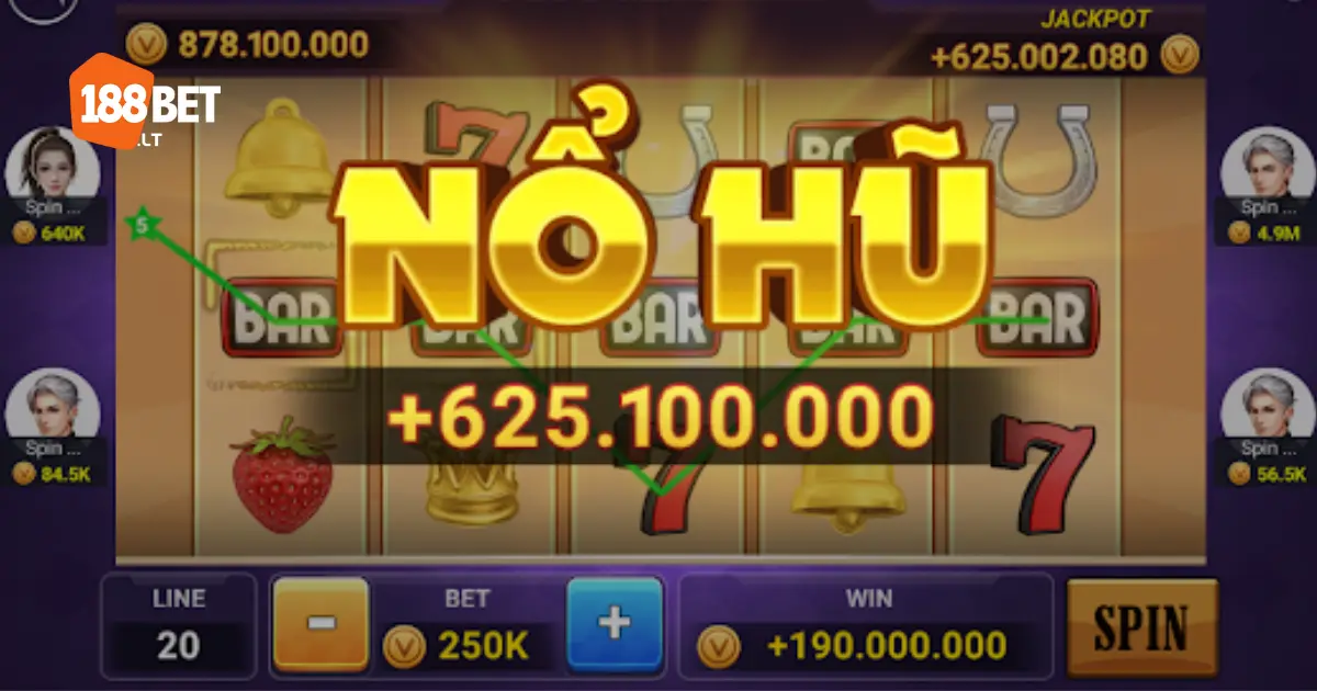 Nổ Hũ SBO 188bet: Game Slot Hấp Dẫn Với Giải Thưởng Khủng 4 Tính năng đặc biệt của slot game SBO giúp tăng cơ hội thắng lớn